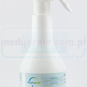 Aspirox 500ml mit Zerstäuber zum Reinigen, Befeuchten und Desinfizieren von Wunden